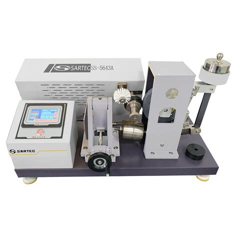 Rubber Abrasion Tester distributor|akron abrasion tester for sale.